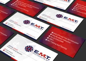Visitenkarten-Design von Creations Box 2015 für EMTS NY, LLC | Design: #23651417