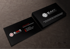 Visitenkarten-Design von Creations Box 2015 für EMTS NY, LLC | Design: #23651418