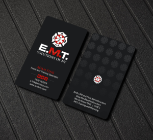 Visitenkarten-Design von Creations Box 2015 für EMTS NY, LLC | Design: #23651420