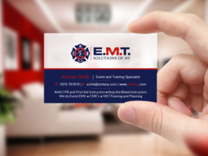 Business Card Design by Creations Box 2015 for EMTS NY, LLC | Design: #23653417