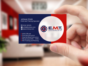 Business Card Design by Creations Box 2015 for EMTS NY, LLC | Design: #23653418