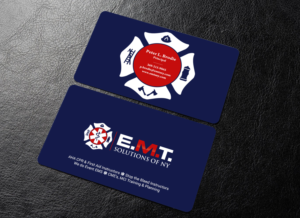 Business Card Design by chandrayaan.creative for EMTS NY, LLC | Design: #23654218