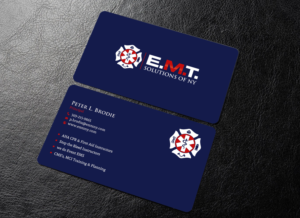 Business Card Design by chandrayaan.creative for EMTS NY, LLC | Design: #23654259