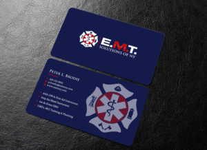 Business Card Design by chandrayaan.creative for EMTS NY, LLC | Design: #23654261