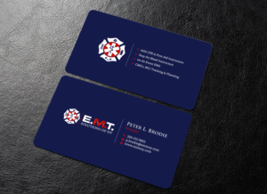 Visitenkarten-Design von chandrayaan.creative für EMTS NY, LLC | Design: #23654301