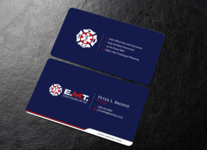 Visitenkarten-Design von chandrayaan.creative für EMTS NY, LLC | Design: #23654304