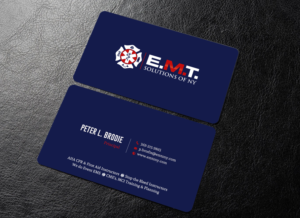 Visitenkarten-Design von chandrayaan.creative für EMTS NY, LLC | Design: #23654305