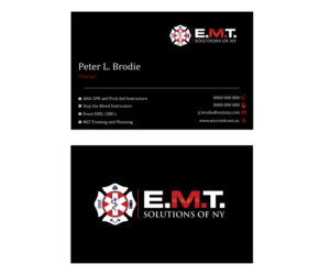 Business Card Design by lygraphics for EMTS NY, LLC | Design: #23682763