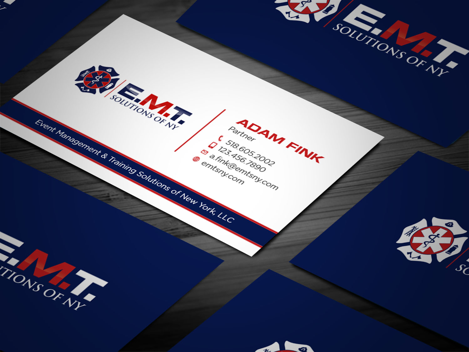 Design de Carte de Visite par Tripti Ranjan Gain pour EMTS NY, LLC | Design #23644043
