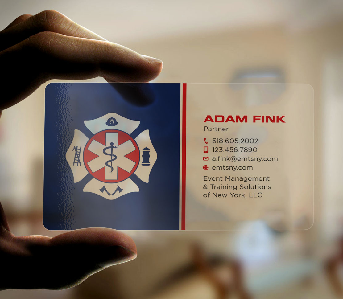 Business Card Design by Tripti Ranjan Gain for EMTS NY, LLC | Design #23644049