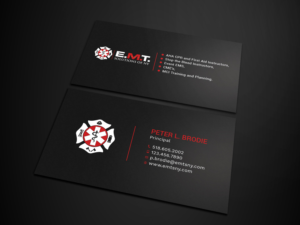 Business Card Design by Tripti Ranjan Gain for EMTS NY, LLC | Design: #23700125