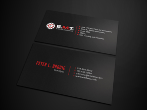 Business Card Design by Tripti Ranjan Gain for EMTS NY, LLC | Design: #23700132