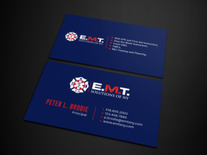 Business Card Design by Tripti Ranjan Gain for EMTS NY, LLC | Design: #23700133