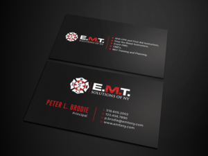 Business Card Design by Tripti Ranjan Gain for EMTS NY, LLC | Design: #23700135