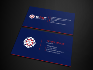 Business Card Design by Tripti Ranjan Gain for EMTS NY, LLC | Design: #23700140