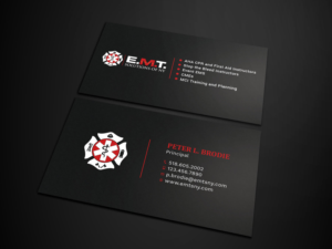 Business Card Design by Tripti Ranjan Gain for EMTS NY, LLC | Design: #23741023