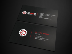 Business Card Design by Tripti Ranjan Gain for EMTS NY, LLC | Design: #23755247
