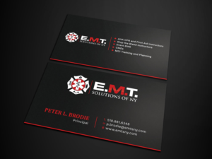 Business Card Design by Tripti Ranjan Gain for EMTS NY, LLC | Design: #23755249