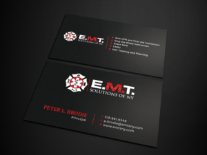 Emergency Medical Training and Events Company Business Needs Business Card Design | Business Card Design by Tripti Ranjan Gain