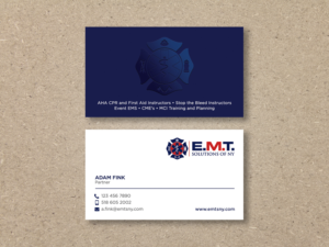 Business Card Design by Moumita_ for EMTS NY, LLC | Design: #23646727