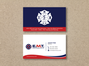 Business Card Design by Moumita_ for EMTS NY, LLC | Design: #23646744
