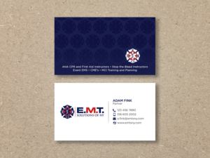 Business Card Design by Moumita_ for EMTS NY, LLC | Design: #23646909