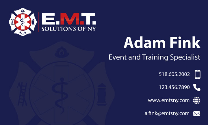 Business Card Design by minhthai.design for EMTS NY, LLC | Design #23689136
