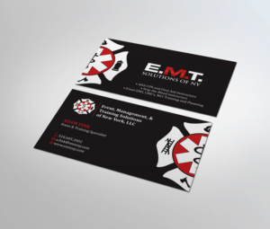 Business Card Design by MDesign for EMTS NY, LLC | Design: #23684514