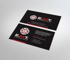 Business Card Design by MDesign for EMTS NY, LLC | Design: #23684516