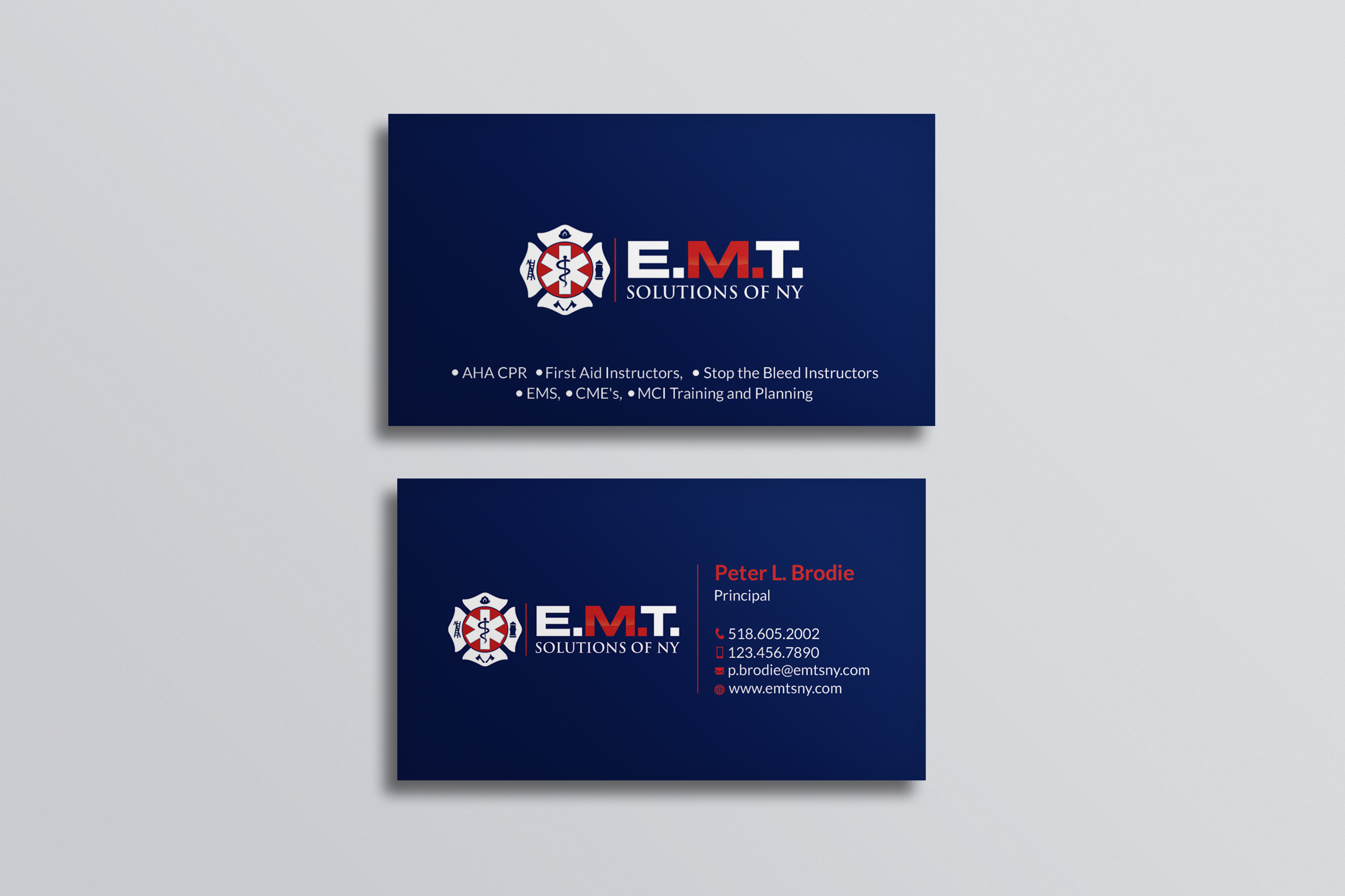 Visitenkarten-Design von Srabon55014 für EMTS NY, LLC | Design #23649855