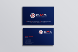 Business Card Design by Srabon55014 for EMTS NY, LLC | Design: #23649887