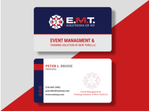 Business Card Design by Pixel_huntar for EMTS NY, LLC | Design: #23679144