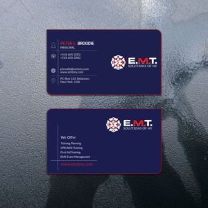 Business Card Design by Jahidul for EMTS NY, LLC | Design: #23686542