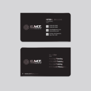 Business Card Design by Jahidul for EMTS NY, LLC | Design: #23686547