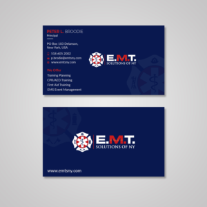 Business Card Design by Jahidul for EMTS NY, LLC | Design: #23686612
