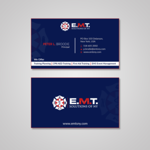 Business Card Design by Jahidul for EMTS NY, LLC | Design: #23686615