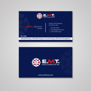 Business Card Design by Jahidul for EMTS NY, LLC | Design: #23686616