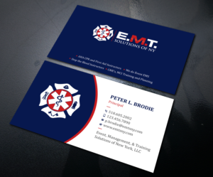 Business Card Design by Uttom 2 for EMTS NY, LLC | Design: #23644993