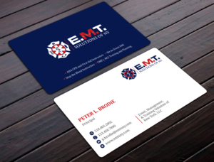 Business Card Design by Uttom 2 for EMTS NY, LLC | Design: #23689516