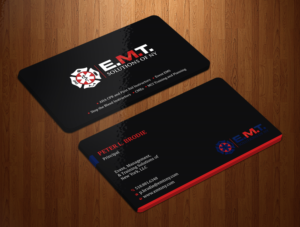 Business Card Design by Uttom 2 for EMTS NY, LLC | Design: #23755523