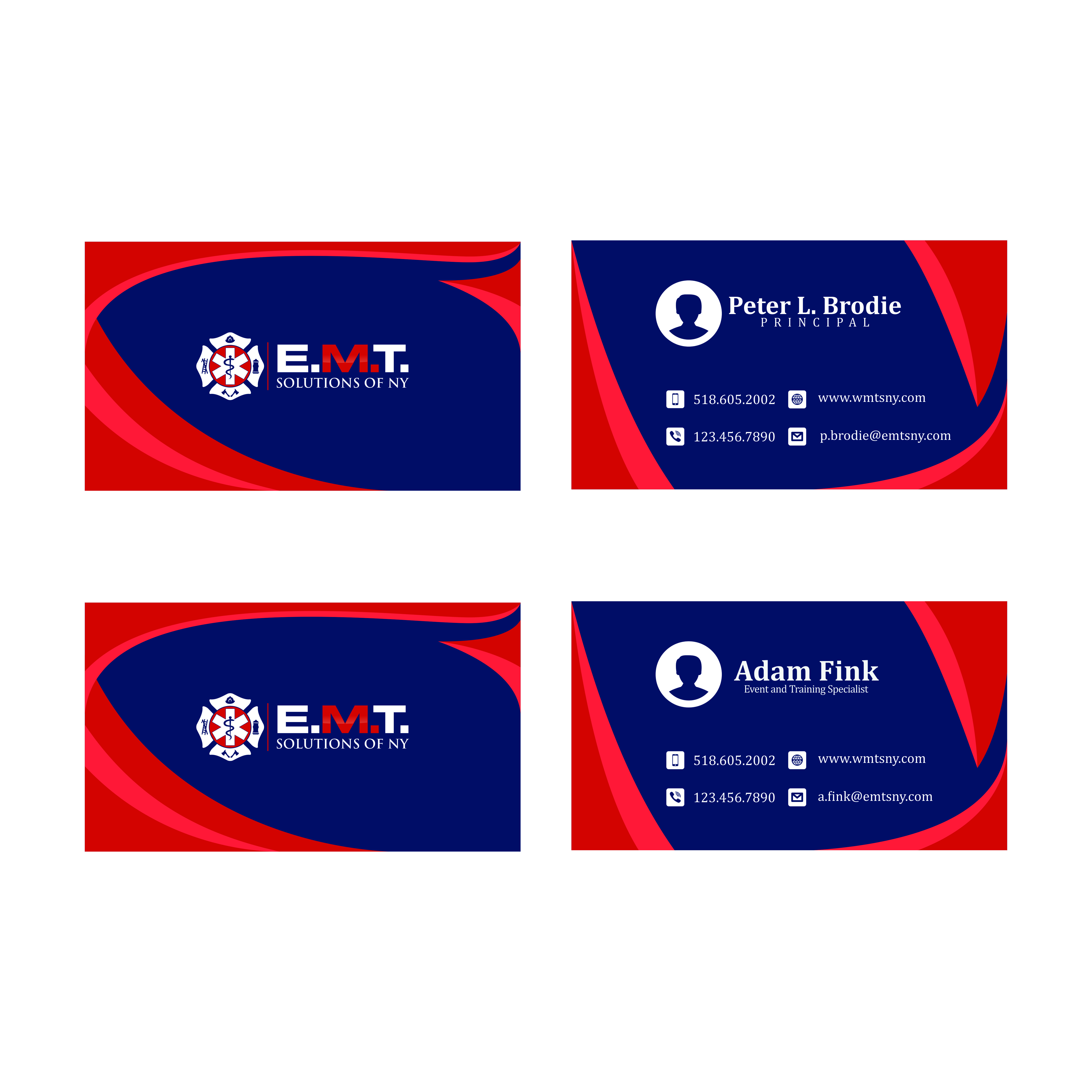 Business Card Design by Septian Yossi for EMTS NY, LLC | Design #23647680
