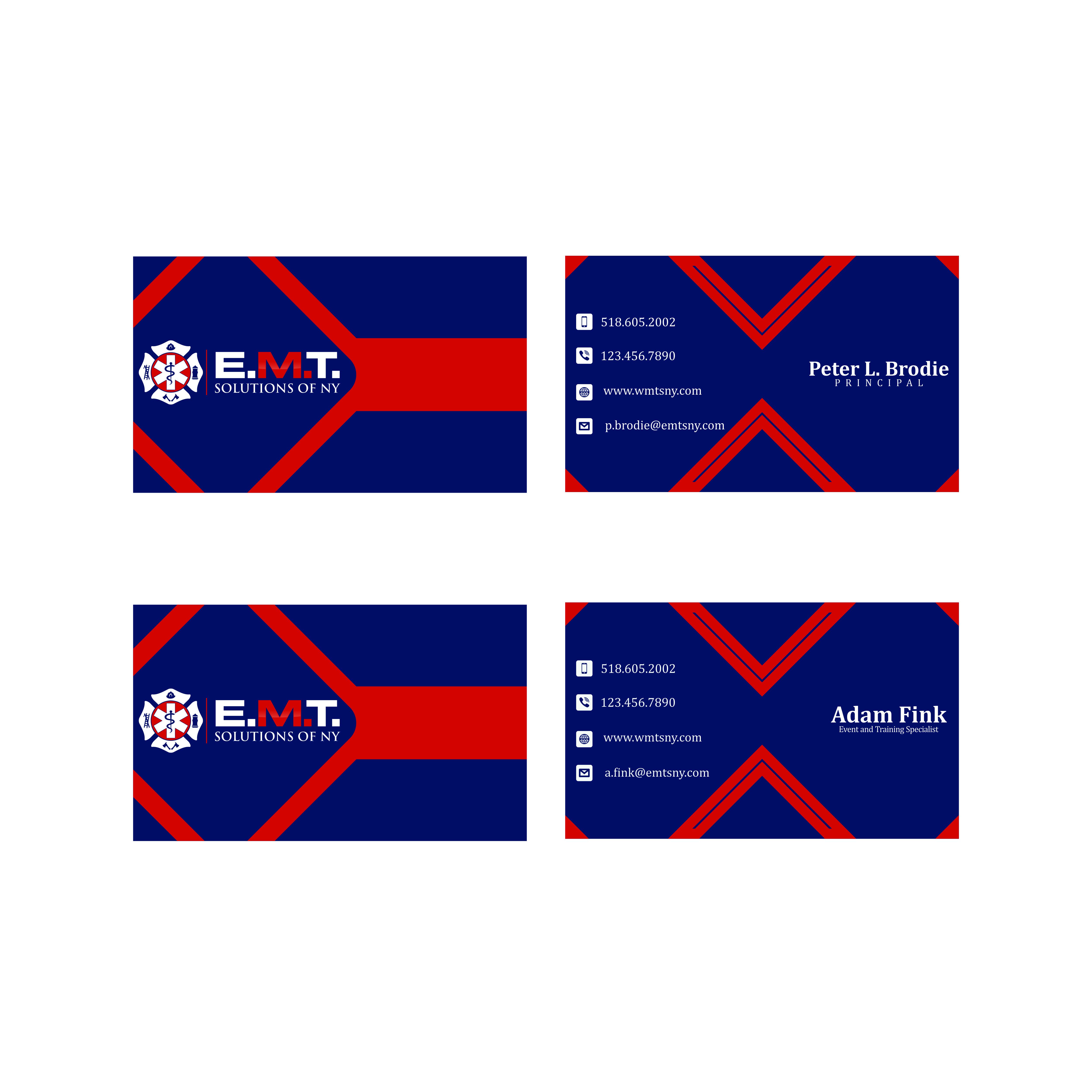 Business Card Design by Septian Yossi for EMTS NY, LLC | Design #23647706
