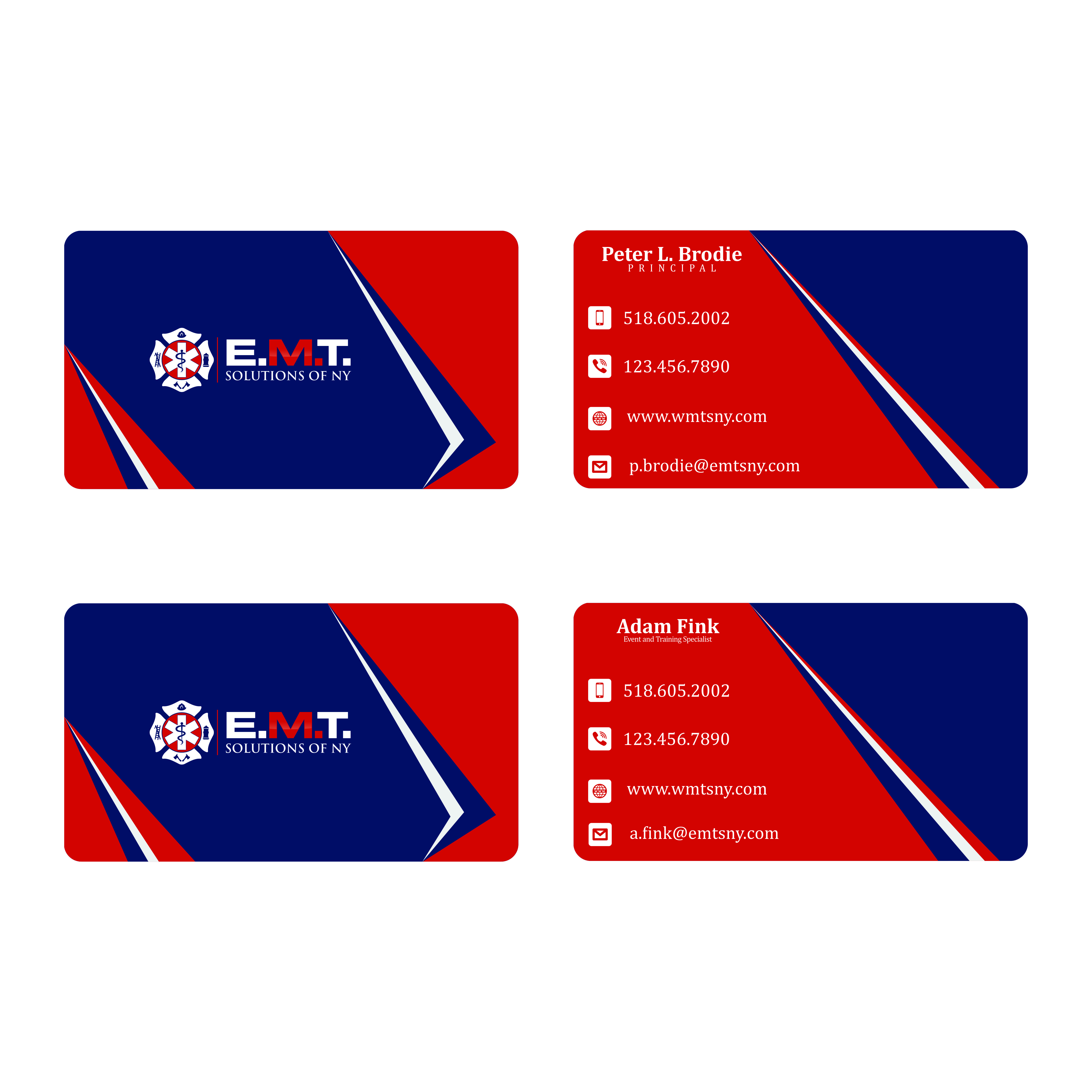 Business Card Design by Septian Yossi for EMTS NY, LLC | Design #23647730