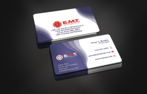 Business Card Design by Graphics Design Help for EMTS NY, LLC | Design: #23656988
