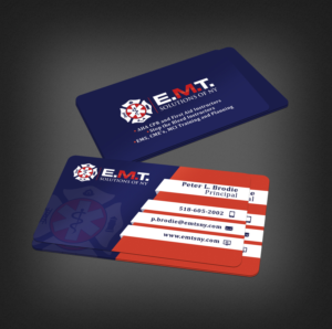 Business Card Design by Graphics Design Help for EMTS NY, LLC | Design: #23656991