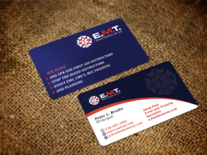 Business Card Design by Graphics Design Help for EMTS NY, LLC | Design: #23656994