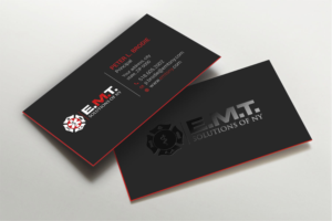 Business Card Design by Imagine design000 for EMTS NY, LLC | Design: #23750791