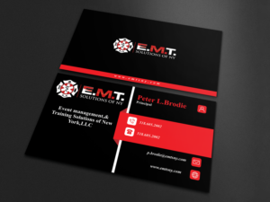 Design de Carte de Visite par sacramental pour EMTS NY, LLC | Design : #23689492