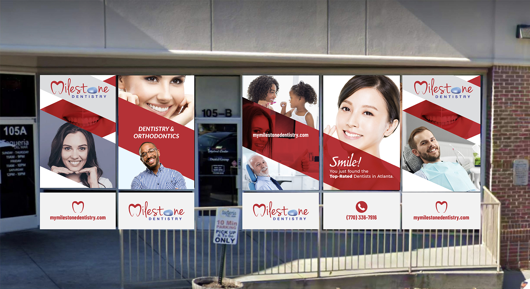 Signage Design by Deziners Zone for DENTCORP MANAGEMENT, LLC | Design #23662813