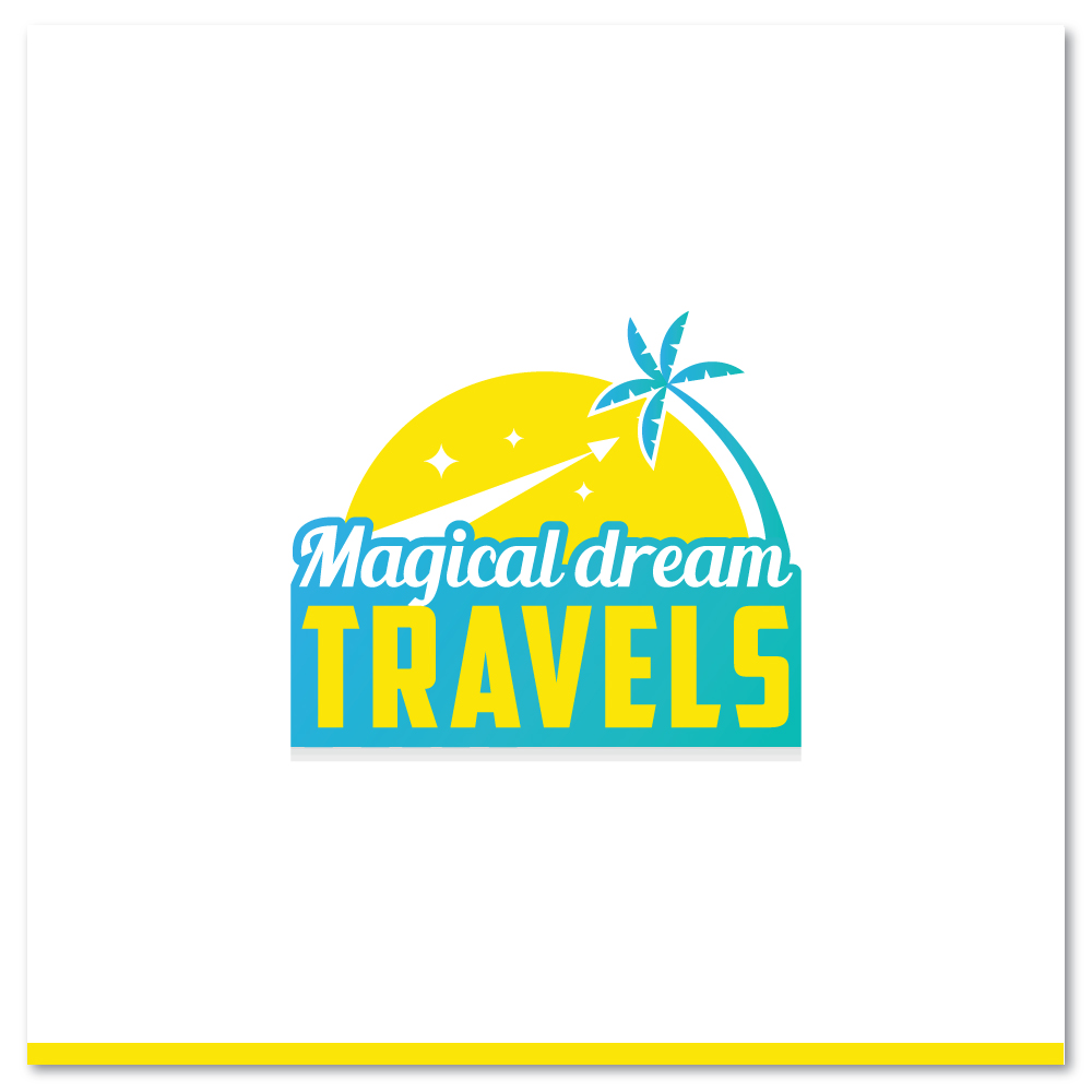 Logo Design by Sujit Banerjee for Magical Dream Travels  | Design #23653197